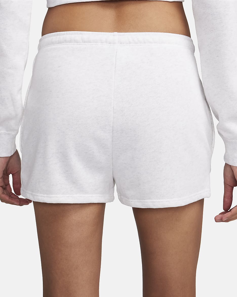 Nike terry shorts womens deals